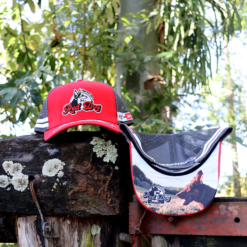 Classic Red & Grey | Trucker Cap